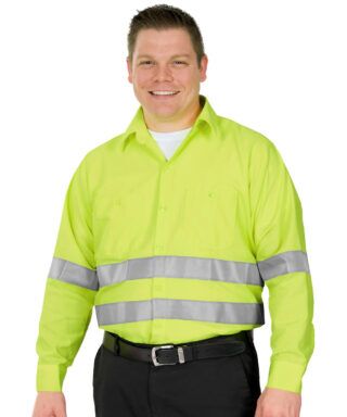 MIMIX™ Class 2 High Visibility Ripstop Work Uniform Shirts | UniFirst