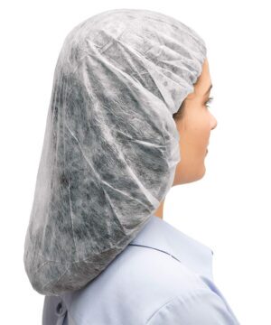 24" Bouffant Caps (White)