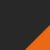 Black/Orange