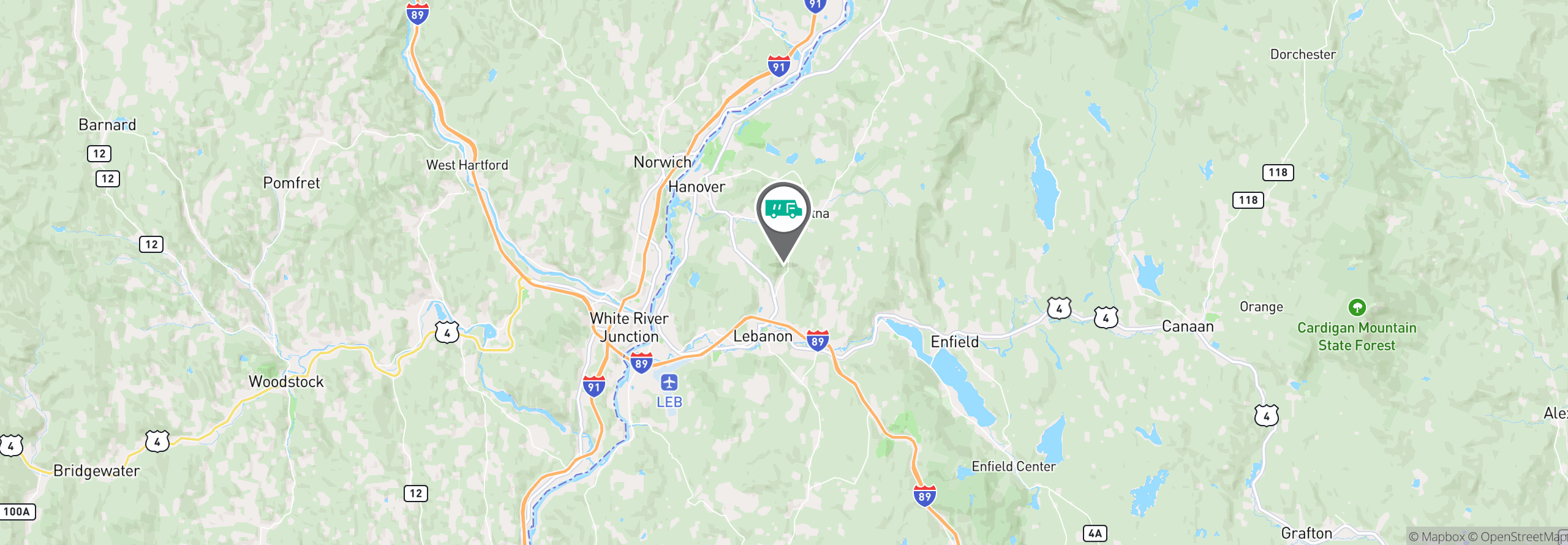 Map Image For lebanon nh uniforms