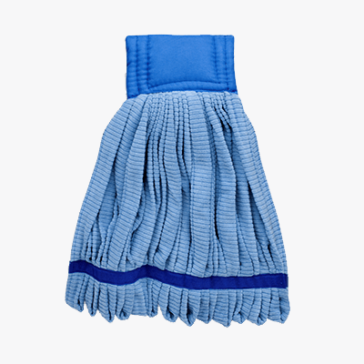 UniFirst Wet Mop with blue detail, meant for common and low risk areas