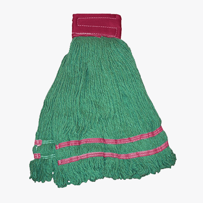 UniFirst Wet Mop with red detail, meant for high-risk or sanitary areas