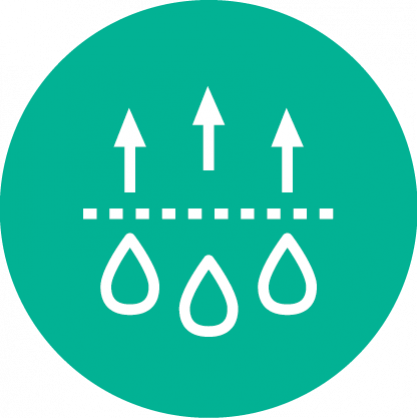 Icon_Green_Circle_Moisture Wicking Icon_Green_Circle_Moisture Wicking