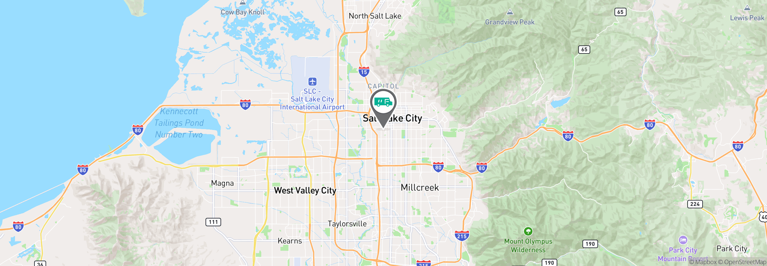 Map Image For salt lake city ut uniforms