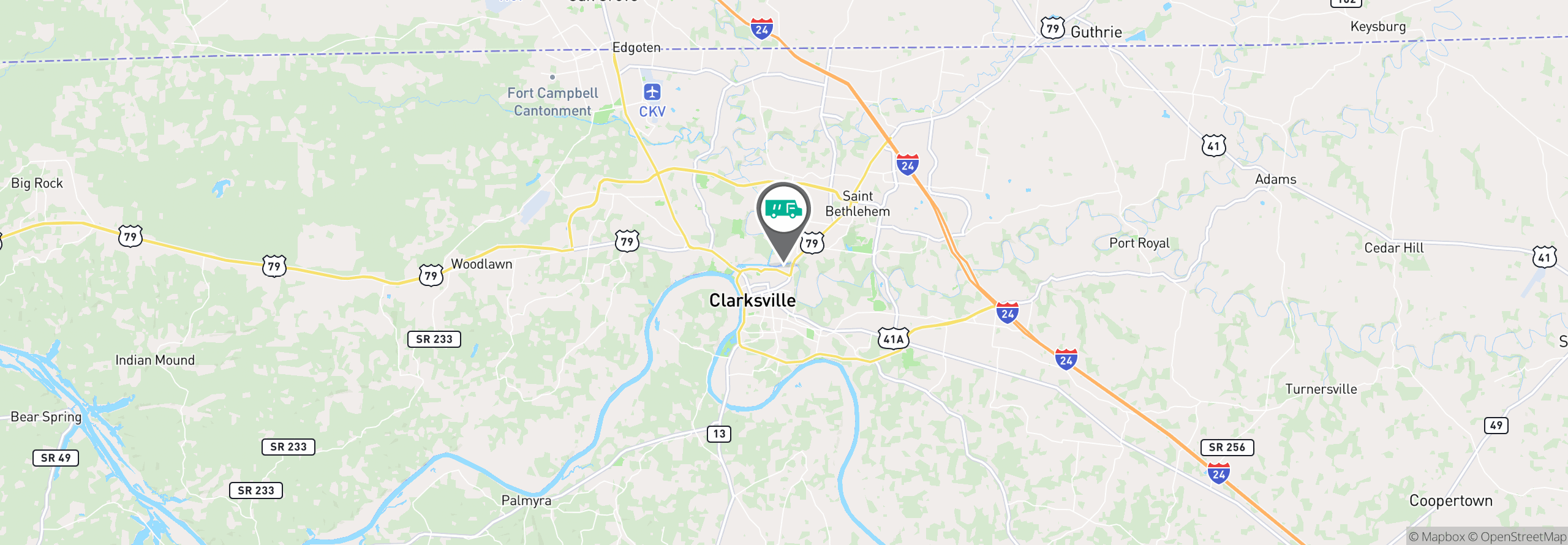 Maps - Fort Campbell - iSportsman, image size:2560x890