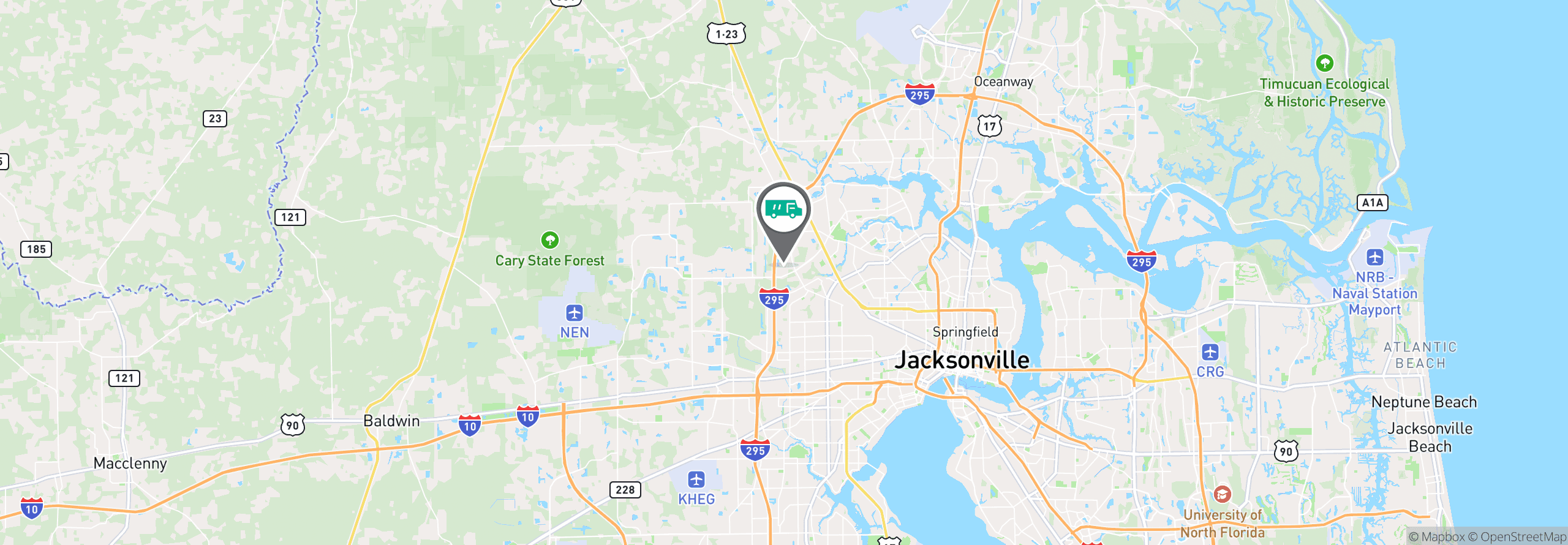 Florida Panhandle's Weird Time Zone Line - Florida Smart, image size:2560x890